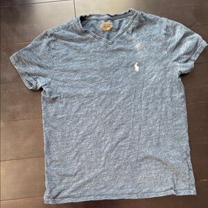 Men's S Daek Blue/Gray Polo Shirt!